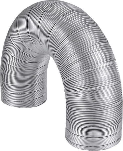 Hliníkové ohybné potrubie Semivac 120/3 - Hliníkové ohybné potrubie Semivac 120 / 3 kruhového prierezu - pre rozvody vzduchu