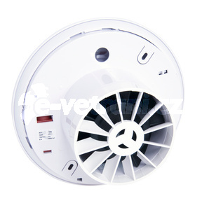 Dizajnový kruhový tichý ventilátor ICON 15S eco - 12V DC - Dizajnový kruhový tichý ventilátor ICON 15S eco - 12V DC