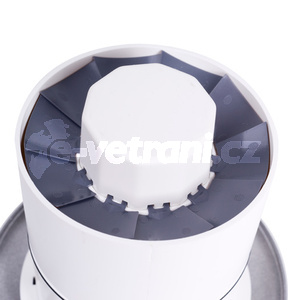 Inteligentné kúpeľňový dizajnový ventilátor PAX termike - biela - Inteligentné kúpeľňový dizajnový ventilátor PAX termike - biela