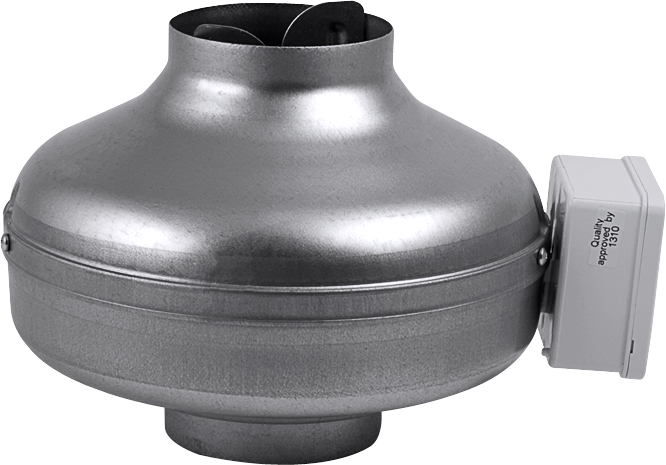 CK 100 C - Potrubný kovový ventilátor CK100C - pre dlhšie trasy