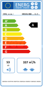 Rekuperačná jednotka DAPHNE Comfort 300 s predhrevom