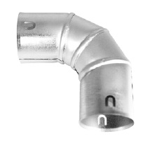 Koleno 90° pre  AIRFLEX 75/61 - df-ko