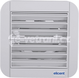 Elicent Ecoline 100 GG T, časový dobeh - Nástenný ventilátor Ecoline 100GGT - do kúpeľne a WC