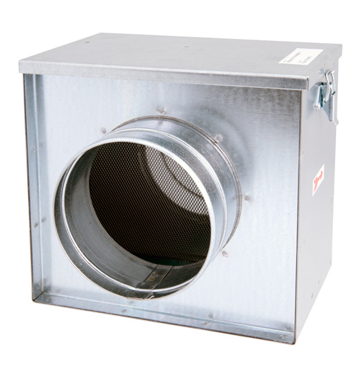 Filter pre krbový ventilátor FLK 125 - Filter pre krbový ventilátor FLK 125 odolnosť 150 ° C odlúčenie mechanických nečistôt