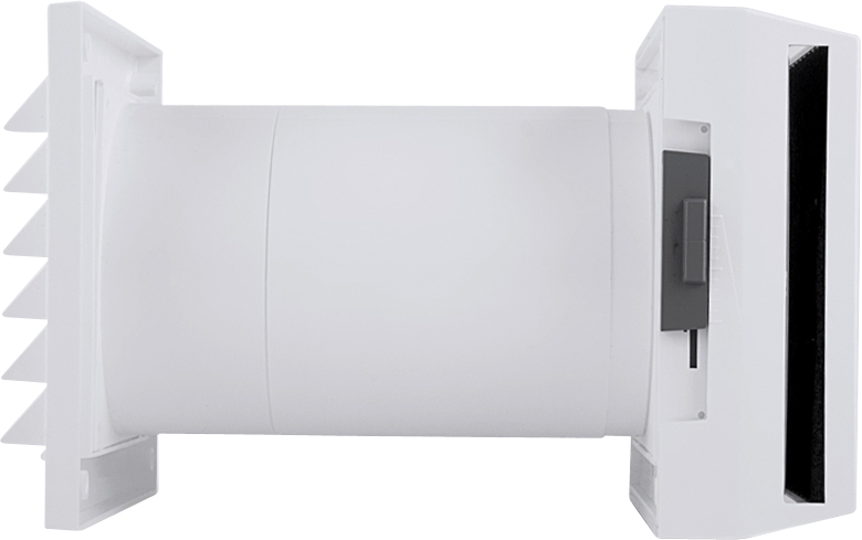 Ventilačný set s filtrom TL98P - pre prívod čistého vzduchu do miestnosti - Ventilačný set s filtrom TL98P - pre prívod čistého vzduchu do miestnosti