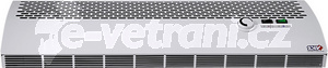 Kompaktný dverný ohrievač D-Heat dĺžky 600 mm - pre sklady a obchody - Kompaktný dverové ohrievač D-Heat dĺžky 600 mm - pre sklady a obchody