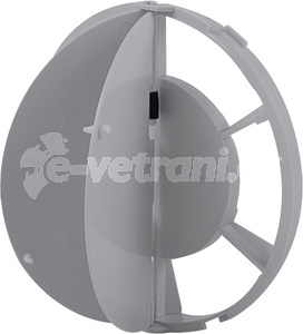 Ventilátor do kúpeľne - samoinštalačný sada - Spätná klapka KLP 100