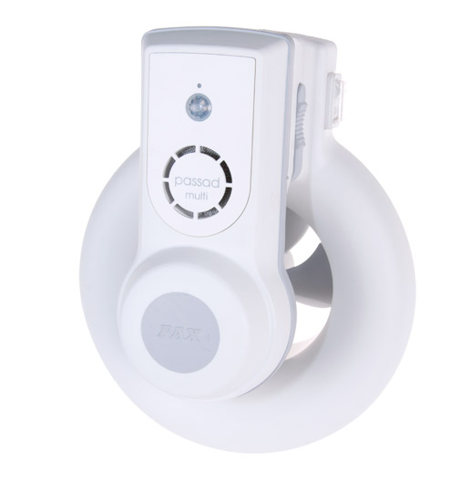 Automatický kúpeľňový ventilátor PAX passad multi s čidlami vlhkosti svetla a pohybu - Automatický kúpeľňový ventilátor PAX passad multi s čidlami vlhkosti svetla a pohybu